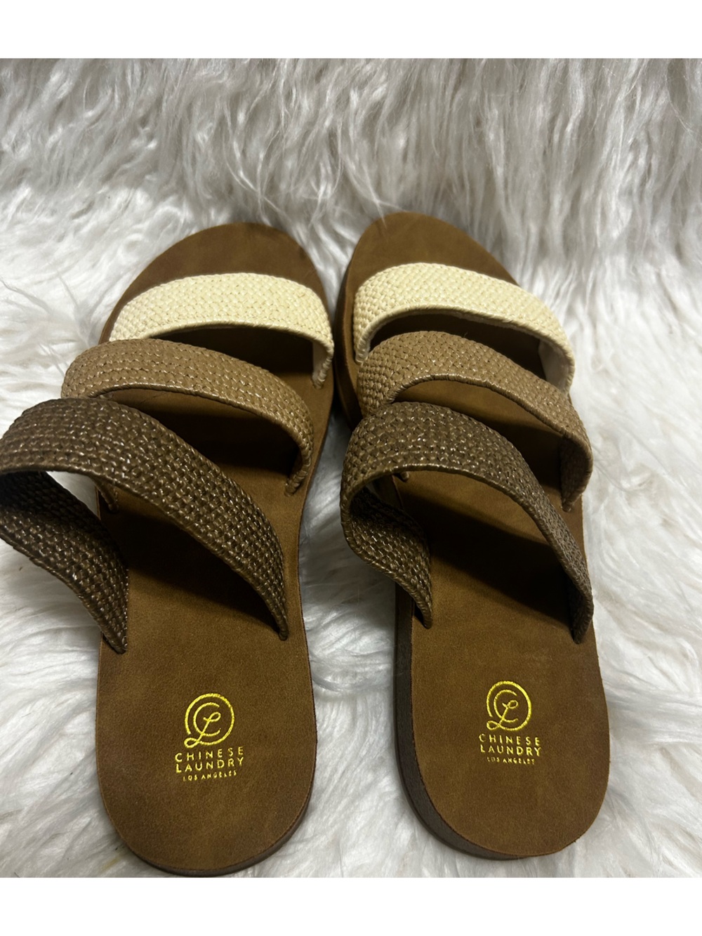 Chinese Laundry 3-Strap Sandal, NWOT